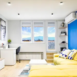 Apartment 180 Panoramic Views Fully Equipped For 6 Acs, Sofia